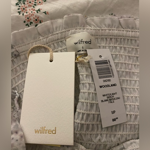 Wilfred Ruffled Spaghetti Strap Top - floral/purple - Picture 3 of 3